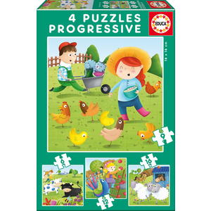 PUZZLE LES ANIMAUX DE LA FERME