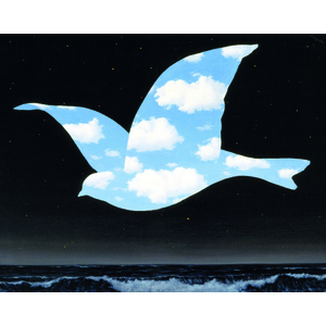 PUZZLE OISEAU DE CIEL MAGRITTE