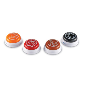 LOT DE 4 BUZZERS CRIS DES ANIMAUX