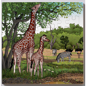 PUZZLE LES GIRAFES