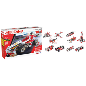 MECCANO VÉHICULES DE COURSES 10 MODÈLES