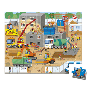 PUZZLE LE CHANTIER - 36 PIÈCES