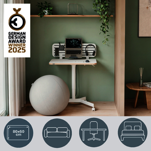 1 BUREAU ASSIS DEBOUT COMPACT MANUEL