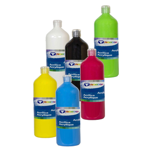 FLACON ACRYLIQUE 500 ML NOIR