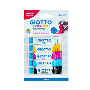 GIOTTO 5 TUBES GOUACHE 10 ML