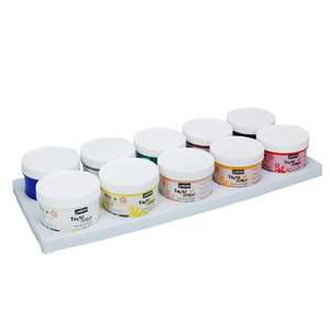 TACTILCOLOR GOUACHE AUX DOIGTS 10 POTS 225 ML DONT 1 GRATUIT