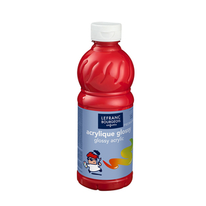 ACRYL GLOSSY FLACON 500ML ROUGE VIF