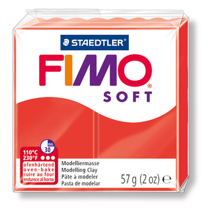 FIMO SOFT ROUGE INDIEN PAIN 57G