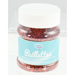 PAILLETTES SCINTILLANTES ROUGE POT 150ML