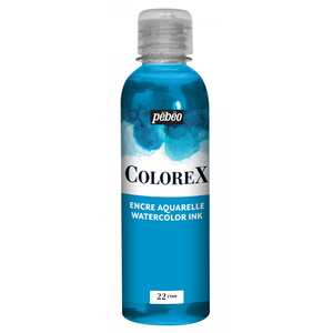 COLOREX FLACON 250ML CYAN