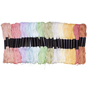 52 FILS A TRICOTER COTON 8M COLORIS PASTELS