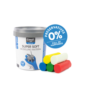 SUPER SOFT PATE À MODELER 5 X 350G COLORIS ASSORTIS