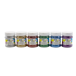 PAILLETTES BIODEGRADABLES ULTRA FINES CLASSPACK 6 FLACONS X 22G COLORIS ASSORTIS