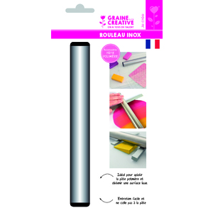 ROULEAU INOX POUR FIMO