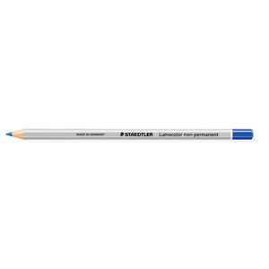 LUMOCOLOR OMNICHROM 12 CRAYONS COULEUR NON PERMANENT BLEU