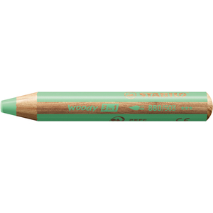 WOODY CRAYON COLORIS VERT PASTEL