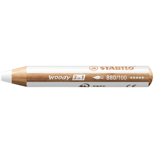 WOODY CRAYON COLORIS Blanc