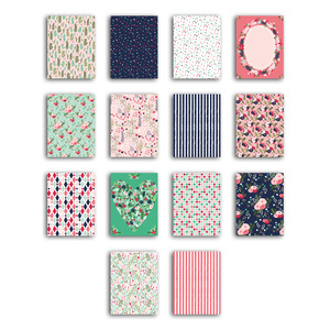 #BLOC DÉCO LOVELY FLOWERS 15X20 28F.