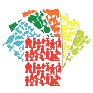 2240 GOMMETTES MULTI-THÈMES ASSORTIES