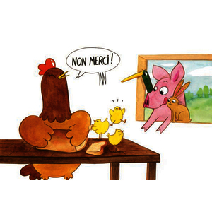 KAMISHIBA?  - PETIT POULE ROUSSE