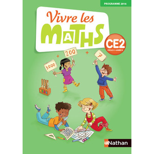 VIVRE LES MATHS CE2 FICHIER ELEVE + MEMO - ED.2016