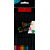 BLACK EDITION 12 CRAYONS COULEURS COLORIS ASSORTIS