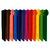 INFINITY KIDY 12 CRAYONS DE COULEURS COLORIS ASSORTIS