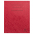 PROTÈGE-CAHIER ROUGE CARTON 17X22 2 RABATS 225GR