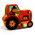 1 PUZZLE LE TRACTEUR 16 PIECES