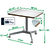 1 BUREAU ASSIS DEBOUT COMPACT MANUEL